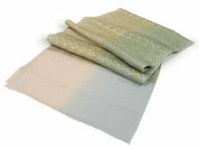 画像をギャラリービューアに読み込む, 帯揚げ 正絹 水色 ピンクベージュ 横段 幾何学 丹後ちりめん 帯揚 訪問着 色無地 小紋 パーティー 食事会 おでかけ 和装小物 着付け小物 着物 和服 和装 レディース 女性 帯あげ 未使用 送料無料 あす楽