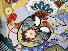 画像をギャラリービューアに読み込む, 七五三 被布セット 3歳 男の子 7点フルセット 山吹色 松 束ね熨斗 三ツ身着物 グリーン色 被布コート 長襦袢 巾着 雪駄 必要なものが1セットでお届け ギフト 三歳 753 SDGs