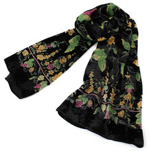 画像をギャラリービューアに読み込む, 岡重 ストール ショール 更紗 葡萄 ベルベットシルク 大判 レディース 高級 ブランド 京都 老舗 春 秋 冬 羽織 肩掛け ひざ掛け 巻物 マフラー お出掛け 塵除け 女性用 婦人 和装 着物 洋服 カジュアル フォーマル おしゃれ 箱入り 誕生日 ギフト プレゼント 贈り物 あす楽