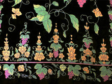 画像をギャラリービューアに読み込む, 岡重 ストール ショール 更紗 葡萄 ベルベットシルク 大判 レディース 高級 ブランド 京都 老舗 春 秋 冬 羽織 肩掛け ひざ掛け 巻物 マフラー お出掛け 塵除け 女性用 婦人 和装 着物 洋服 カジュアル フォーマル おしゃれ 箱入り 誕生日 ギフト プレゼント 贈り物 あす楽