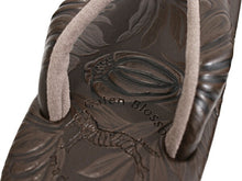 画像をギャラリービューアに読み込む, 草履 カレンブロッソ S M L こげ茶 台 花柄 鼻緒 型押し 足が痛くなりにくい 歩きやすい レディース 女性 着物 和装 Calen Blosso