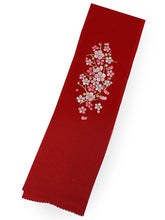 画像をギャラリービューアに読み込む, 七五三 刺繍 半衿 単品 子供用 3歳 7歳 赤 白 ピンク 梅 こども 日本製 正絹 着物 和服 和装 和小物 キッズ ジュニア 女の子 はんえり 襟 SDGs
