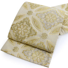 画像をギャラリービューアに読み込む, 袋帯 フォーマル 全通 ゴールド 七宝 華紋 礼装用 仕立て上がり 訪問着 色無地 振袖 新品 未使用 日本製 レディース 女性 着物 帯 入学式 卒業式 成人式 和装 和服 ポリエステル 送料無料