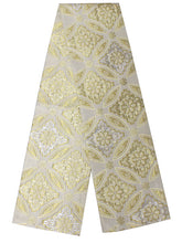 画像をギャラリービューアに読み込む, 袋帯 フォーマル 全通 ゴールド 七宝 華紋 礼装用 仕立て上がり 訪問着 色無地 振袖 新品 未使用 日本製 レディース 女性 着物 帯 入学式 卒業式 成人式 和装 和服 ポリエステル 送料無料