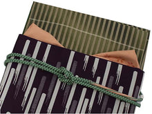 画像をギャラリービューアに読み込む, 洗える着物 コーディネートセット 袷 名古屋帯 正絹帯揚げ帯締め Mサイズ 4点セット 小紋 レディース 女性 抹茶色 ベージュ 縞 源氏香柄 着物 紫 グレー 縞柄 帯 帯あげ 帯〆 プレタ 和装 和服 きものセット 送料無料