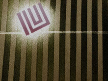 画像をギャラリービューアに読み込む, 洗える着物 コーディネートセット 袷 名古屋帯 正絹帯揚げ帯締め Mサイズ 4点セット 小紋 レディース 女性 抹茶色 ベージュ 縞 源氏香柄 着物 紫 グレー 縞柄 帯 帯あげ 帯〆 プレタ 和装 和服 きものセット 送料無料