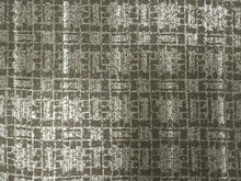 画像をギャラリービューアに読み込む, 洗える着物 コーディネートセット 袷 名古屋帯 正絹帯揚げ帯締め Lサイズ 4点セット 小紋 レディース 女性 カーキ グレー 格子柄 着物 青緑 グレー 幾何学模様柄 帯 帯あげ 帯〆 プレタ 和装 和服 きものセット 送料無料