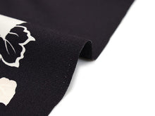 画像をギャラリービューアに読み込む, 洗える着物 セミオーダー付き 反物 単品 ハナエモリ 深紫地に葡萄柄 XS・S・M・L・XLサイズから選べる 上品 レディース 女性 小紋 和装 和服 袷 単衣 きもの 羽織 コート 送料無料