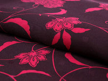 画像をギャラリービューアに読み込む, 卒業式 二尺袖 着物 袴用 単品 紫色 忍冬柄 フリーサイズ ショート丈 大学生 小学生 ジュニア 購入販売 着物のみ 2尺袖 和装 和服 洗える着物 大人 女性 レディース 送料無料