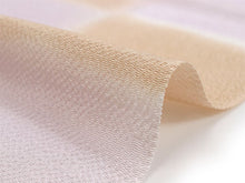 画像をギャラリービューアに読み込む, 帯揚げ 帯締め セット 正絹 綾竹組 ベージュ 薄紫 市松 ちりめん 帯揚 緑 茶色 帯締 訪問着 色無地 普段のお出かけに 和装小物 着付け小物 着物 和服 和装 レディース 女性 帯あげ 帯〆 未使用 送料無料 あす楽