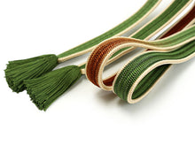 画像をギャラリービューアに読み込む, 帯揚げ 帯締め セット 正絹 綾竹組 ベージュ 薄紫 市松 ちりめん 帯揚 緑 茶色 帯締 訪問着 色無地 普段のお出かけに 和装小物 着付け小物 着物 和服 和装 レディース 女性 帯あげ 帯〆 未使用 送料無料 あす楽