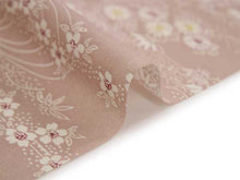 画像をギャラリービューアに読み込む, 着物 洗える着物 反物 レディース セミオーダー 仕立て付 XS S M L XL 袷 単衣 ピンク 流水 菊 花 和装 和服 女性 小紋 送料無料 きもの 羽織 コート ポリエステル 京都