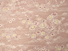 画像をギャラリービューアに読み込む, 着物 洗える着物 反物 レディース セミオーダー 仕立て付 XS S M L XL 袷 単衣 ピンク 流水 菊 花 和装 和服 女性 小紋 送料無料 きもの 羽織 コート ポリエステル 京都