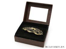 画像をギャラリービューアに読み込む, 帯留 波兎 うさぎ 波 単品 三分紐を通す アンティーク調 和 可愛い 帯留め 帯どめ 小紋 洒落着 パーティー クリスマス お正月 和装小物 着物 和服 和装 帯飾り アクセサリー