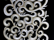 画像をギャラリービューアに読み込む, 半衿 刺繍 黒 白 ベージュ 緑 ゴールド 唐草 単品 半襟 レディース ポリエステル 洗える 半えり 女性 和装小物 カジュアル 成人式 卒業式 結婚式 振袖 二尺袖 訪問着 パーティー 着物 おしゃれ 日本製 ネコポス便可 あす楽