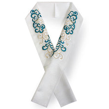 画像をギャラリービューアに読み込む, 半衿 刺繍 黒 白 ベージュ 緑 ゴールド 唐草 単品 半襟 レディース ポリエステル 洗える 半えり 女性 和装小物 カジュアル 成人式 卒業式 結婚式 振袖 二尺袖 訪問着 パーティー 着物 おしゃれ 日本製 ネコポス便可 あす楽