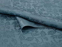 画像をギャラリービューアに読み込む, 正絹 長襦袢 シルク 反物 フルオーダー 仕立て付き 渋青色地に花唐草柄 女性 レディース 着物 和装 和服 きもの 単品 フォーマル おしゃれ 上品 送料無料