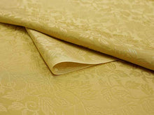 画像をギャラリービューアに読み込む, 正絹 長襦袢 シルク 反物 フルオーダー 仕立て付き 渋黄色地に花唐草柄 女性 レディース 着物 和装 和服 きもの 単品 フォーマル おしゃれ 上品 送料無料