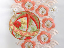 画像をギャラリービューアに読み込む, 半衿 刺繍 梅 青海波 毬 6色 赤 ピンク イエロー 紫 ゴールド シルバー 単品 半襟 レディース ポリエステル 洗える 半えり 女性 和装小物 カジュアル 成人式 卒業式 結婚式 振袖 二尺袖 訪問着 パーティー 着物 おしゃれ 日本製 ネコポス便