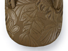 画像をギャラリービューアに読み込む, カレンブロッソ Calen Blosso 菱屋 カフェ草履 メンズ 雪駄 男性 M L ベージュ 茶色 型押し 植物 ベージュ鼻緒 和装小物 履物 着物 和服 和装 紳士用 日本製 バレンタイン ギフト