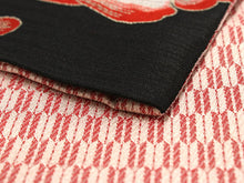 画像をギャラリービューアに読み込む, 半幅帯 おりびと 単品 黒 金魚 リバーシブル 着物 帯 カジュアル レディース アレンジ 半巾帯 細帯 四寸 日本製 女性 和装 和服 レトロ あす楽