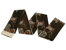 画像をギャラリービューアに読み込む, 半幅帯 おりびと 単品 焦げ茶色 風神雷神 リバーシブル 着物 帯 カジュアル レディース アレンジ 半巾帯 細帯 四寸 日本製 女性 和装 和服 レトロ モダン あす楽