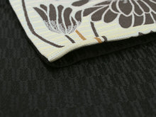 画像をギャラリービューアに読み込む, 半幅帯 おりびと 単品 ベージュ 蓮 リバーシブル 着物 帯 カジュアル レディース アレンジ 半巾帯 細帯 四寸 日本製 女性 和装 和服 レトロ モダン あす楽