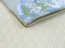 画像をギャラリービューアに読み込む, 半幅帯 おりびと 単品 水色 地球 兎 うさぎ リバーシブル 着物 帯 カジュアル レディース アレンジ 半巾帯 細帯 四寸 日本製 女性 和装 和服 レトロ モダン あす楽