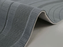 画像をギャラリービューアに読み込む, 半幅帯 百華帯 単品 グレー 青灰 曲線 流線 リバーシブル 着物 帯 カジュアル レディース アレンジ 半巾帯 細帯 四寸 日本製 女性 和装 和服 レトロ あす楽