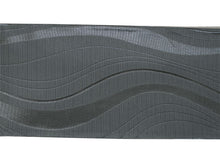 画像をギャラリービューアに読み込む, 半幅帯 百華帯 単品 グレー 青灰 曲線 流線 リバーシブル 着物 帯 カジュアル レディース アレンジ 半巾帯 細帯 四寸 日本製 女性 和装 和服 レトロ あす楽