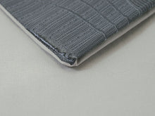 画像をギャラリービューアに読み込む, 半幅帯 百華帯 単品 グレー 青灰 曲線 流線 リバーシブル 着物 帯 カジュアル レディース アレンジ 半巾帯 細帯 四寸 日本製 女性 和装 和服 レトロ あす楽