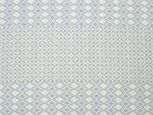 画像をギャラリービューアに読み込む, 洗える着物 セミオーダー付き 反物 単品 ハナエモリ グレー 花菱 七宝 青 XS・S・M・L・XLサイズから選べる 上品 レディース 女性 小紋 和装 和服 袷 単衣 きもの 羽織 コート 送料無料