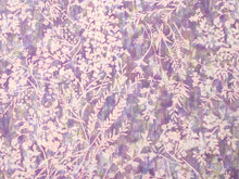 画像をギャラリービューアに読み込む, 洗える着物 セミオーダー付き 反物 単品 金子みすゞ みすゞうた 紫色 草花柄 XS・S・M・L・XLサイズから選べる 上品 レディース 女性 小紋 和装 和服 袷 単衣 きもの 羽織 コート 送料無料