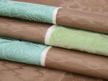 画像をギャラリービューアに読み込む, 帯揚げ 帯締め セット 正絹 カジュアル向き 丸組 茶色 緑色 松皮菱柄 市松格子柄 梅柄 椿柄 丹後ちりめん 帯あげ 黒色 緑色 茶色 帯〆 和装 小物 レディース 女性 婦人 おびあげ おびじめ あす楽