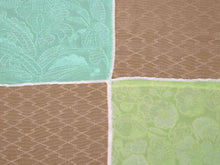 画像をギャラリービューアに読み込む, 帯揚げ 帯締め セット 正絹 カジュアル向き 丸組 茶色 緑色 松皮菱柄 市松格子柄 梅柄 椿柄 丹後ちりめん 帯あげ 黒色 緑色 茶色 帯〆 和装 小物 レディース 女性 婦人 おびあげ おびじめ あす楽