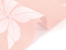 画像をギャラリービューアに読み込む, 着物 洗える着物 反物 レディース セミオーダー 仕立て付 XS S M L XL 袷 単衣 ピンク 花 クレマチス テッセン 和装 和服 女性 小紋 市田ひろみ 市田ひろみ好み 送料無料 きもの 羽織 コート ポリエステ