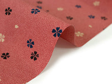 画像をギャラリービューアに読み込む, 着物 洗える着物 反物 レディース セミオーダー 仕立て付 XS S M L XL 袷 単衣 サーモンピンク 桜 和装 和服 女性 小紋 市田ひろみ 市田ひろみ好み 送料無料 きもの 羽織 コート ポリエステル 京都