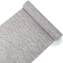 画像をギャラリービューアに読み込む, 着物 洗える着物 反物 レディース セミオーダー 仕立て付 XS S M L XL 袷 単衣 渋灰紫地 流水 四季 花 和装 和服 女性 小紋 市田ひろみ 市田ひろみ好み 送料無料 きもの 羽織 コート ポリエステル 京都