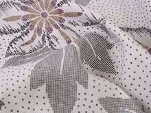 画像をギャラリービューアに読み込む, 着物 洗える着物 反物 レディース セミオーダー 仕立て付 XS S M L XL 袷 単衣 灰紫地ドット 水玉 花柄 和装 和服 女性 小紋 市田ひろみ 市田ひろみ好み 送料無料 きもの 羽織 コート ポリエステル 京都