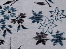 画像をギャラリービューアに読み込む, 着物 洗える着物 反物 レディース セミオーダー 仕立て付 XS S M L XL 袷 単衣 青 紫 渋灰青地 花市松柄 和装 和服 女性 小紋 市田ひろみ 市田ひろみ好み 送料無料 きもの 羽織 コート ポリエステル 京