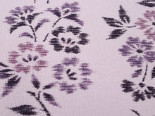 画像をギャラリービューアに読み込む, 着物 洗える着物 反物 レディース セミオーダー 仕立て付 XS S M L XL 袷 単衣 紫 ピンク 花 菊 和装 和服 女性 小紋 市田ひろみ 市田ひろみ好み 送料無料 きもの 羽織 コート ポリエステル 京都