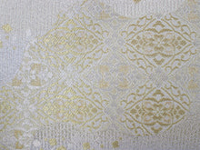 画像をギャラリービューアに読み込む, 草履バッグセット レディース フォーマル 優鼻緒 Lサイズ 24.0cm 24.5cm 25.0cm 礼装用 白 金 銀 花 菱 ニ枚芯 ぞうり バッグ 女性 和装 和服 着物 モダン 日本製 送料無料