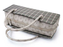画像をギャラリービューアに読み込む, バッグ レディース 単品 ベージュ グレー 本場大島紬 東京浅草製 日本製 女性 利休バッグ 着物 トートバッグ 手提げ 大人 カジュアル 和装 和服 きもの レトロ あす楽