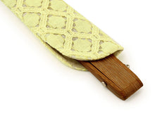 画像をギャラリービューアに読み込む, 扇子 扇子袋 2点セット 西川庄六商店 レース レディース イエロー 桐箱入り エコ ギフト プレゼント 贈り物 春 夏 母の日 婦人 女性 女 コットン ポリエステル せんす 和装小物 雑貨 暑さ対策 節電 エコ 飛沫防止 あす楽