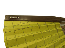 画像をギャラリービューアに読み込む, 扇子 扇子袋 2点セット 西川庄六商店 大風量 紙 抹茶色 格子柄 日本製 桐箱入り エコ ギフト プレゼント 贈り物 春 夏 父の日 男性 せんす 和装小物 雑貨 暑さ対策 節電 エコ 飛沫防止 あす楽 送料無料