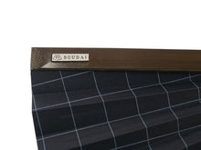 画像をギャラリービューアに読み込む, 扇子 扇子袋 2点セット 西川庄六商店 大風量 紙 紺色 格子柄 日本製 桐箱入り エコ ギフト プレゼント 贈り物 春 夏 父の日 男性 せんす 和装小物 雑貨 暑さ対策 節電 エコ 飛沫防止 あす楽 送料無料