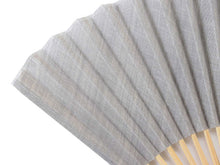画像をギャラリービューアに読み込む, 扇子 扇子袋 2点セット 西川庄六商店 ジャパンギャルド 袂 麻 近江ちぢみ グレー 桐箱入り エコ ギフト プレゼント 贈り物 春 夏 母の日 女性 せんす 和装小物 雑貨 暑さ対策 節電 エコ 飛沫防止 あす楽 送料無料