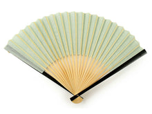 画像をギャラリービューアに読み込む, 扇子 扇子袋 2点セット 西川庄六商店 ジャパンギャルド 花 麻 近江ちぢみ グリーン 桐箱入り エコ ギフト プレゼント 贈り物 春 夏 母の日 女性 せんす 和装小物 雑貨 暑さ対策 節電 エコ 飛沫防止 あす楽 送料無料