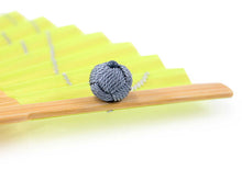 画像をギャラリービューアに読み込む, 扇子 扇子袋 2点セット 西川庄六商店 けまり 鞠 山吹色 綿 正絹 エコ ギフト プレゼント 贈り物 春 夏 母の日 女性 せんす 和装小物 雑貨 暑さ対策 節電 エコ 飛沫防止 あす楽 ネコポス