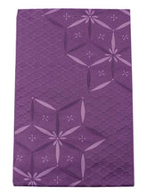 画像をギャラリービューアに読み込む, 洗える着物 コーディネートセット 袷 Mサイズ 着物 黒 市松 格子 名古屋帯 薄紫 麻の葉 正絹帯揚げ帯締め 4点セット 小紋 レディース 女性 帯あげ 帯〆 プレタ 和装 和服